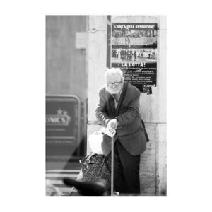 Tableau photo scènes de rues italie